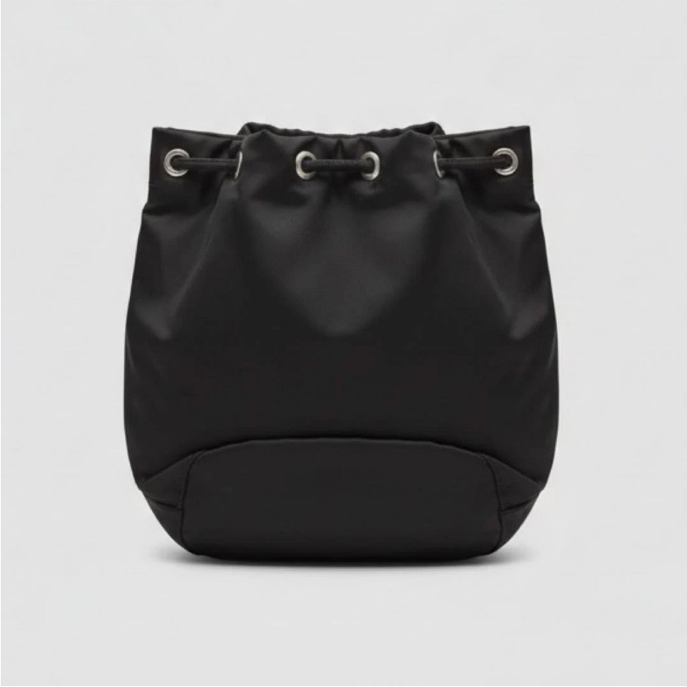 Prada Black Mini Drawstring Bag - image 2